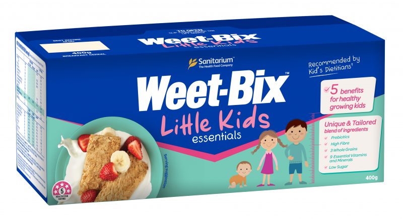 Sanitarium Health Food Company launches Weet-Bix for Little Kids Essentials