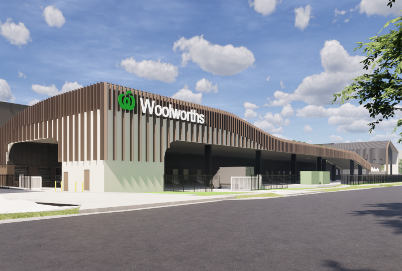 Woolworths turns sod on automated online fulfilment centre in Western Sydney