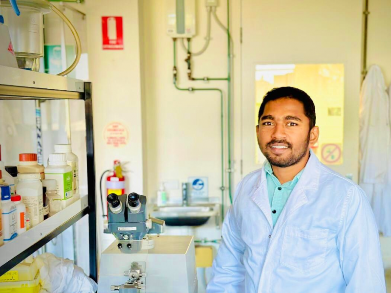Mahesh Galappaththi, PhD student: Improving truffle cultivation Down Under